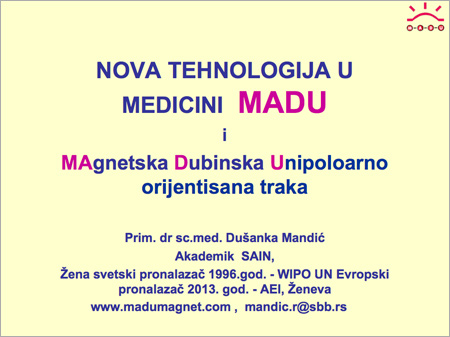 Академик Душанка Мандић - презентација 2, април 2014